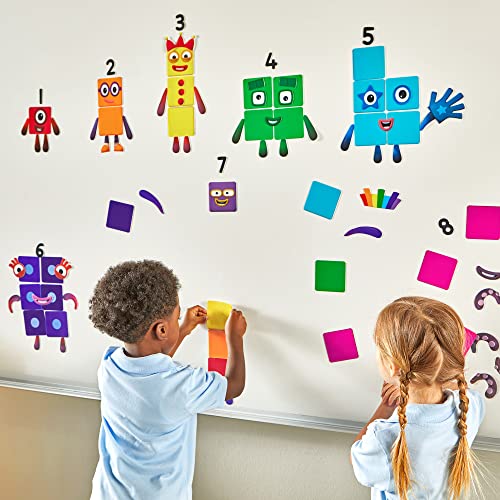 Figuras Numberblocks para pizarras que resuelven la falta de material didáctico visual 2