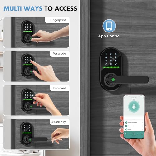 Smart Biometric Lock with App Control