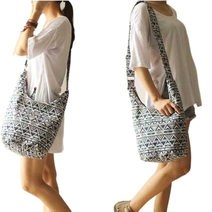 ショルダーバッグ・ポシェット bohemian shoulder bag BR Amazon.com: Adjustable Strap Bag Hippie Bohemian Bags Women