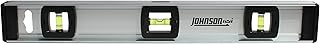 Johnson Level & Tool 1300-1800 Aluminum Level w/Rule, 18