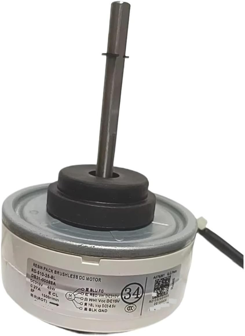 for Air Conditioner DC Fan Motor RD-310-25-8L DC310V 45W 1500r/min DB31-00588A Conditioning Parts