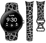 OZLNKPJL Correa deportiva de repuesto compatible con Pixel Watch 2/1 para mujeres y hombres, correa de repuesto deportiva impermeable de silicona suave para Pixel Watch 2 2023/Pixel Watch 2022,