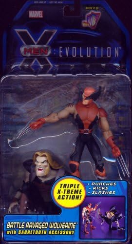 Prannoi Battle Ravaged Wolverine from X-Men Evolution Action Figure