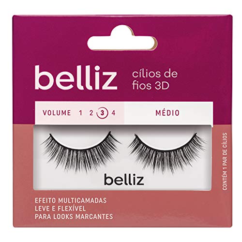 Cílios Postiços 3D Belliz
