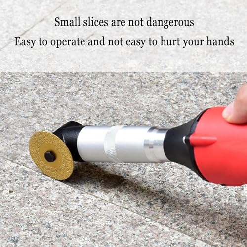 DOJOEUU 350W Electric Tile Seam Cleaning Machine, 6 Speed Adjustable, 90° Angle Adjustable, Speed 15000r/min, Handheld Tile Floor Seam Opener Cleaner for Kitchen, Bathroom, Bedroom - Image 4