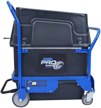 DYNAVAC Pro 2000, Industrial Sealed Concrete Vacuum Cleaner. Electronic Shaker, Dual 3.2 HP, 120V Single Phase Motor in High Density Polyethelene Body Frame