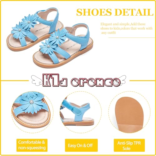 Image of Kiderence Toddler Girls Sandals Little Girls Kids Shoes Girls Sandals Toddler