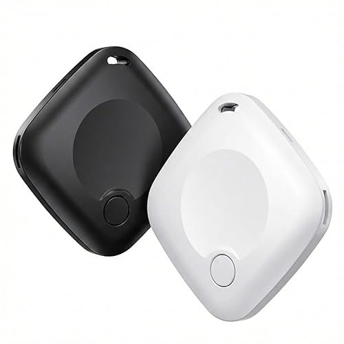 Bluetooth Tracker Tags 2 Pack[Apple MFi Certified]Work with Apple Find