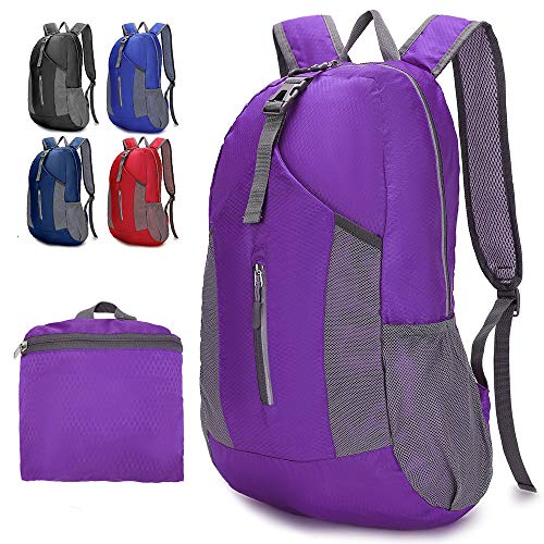 BAGZY 30L Ligera Plegable Mochila de Senderismo Pequeñas Mochilas de Ciclismo Viaje