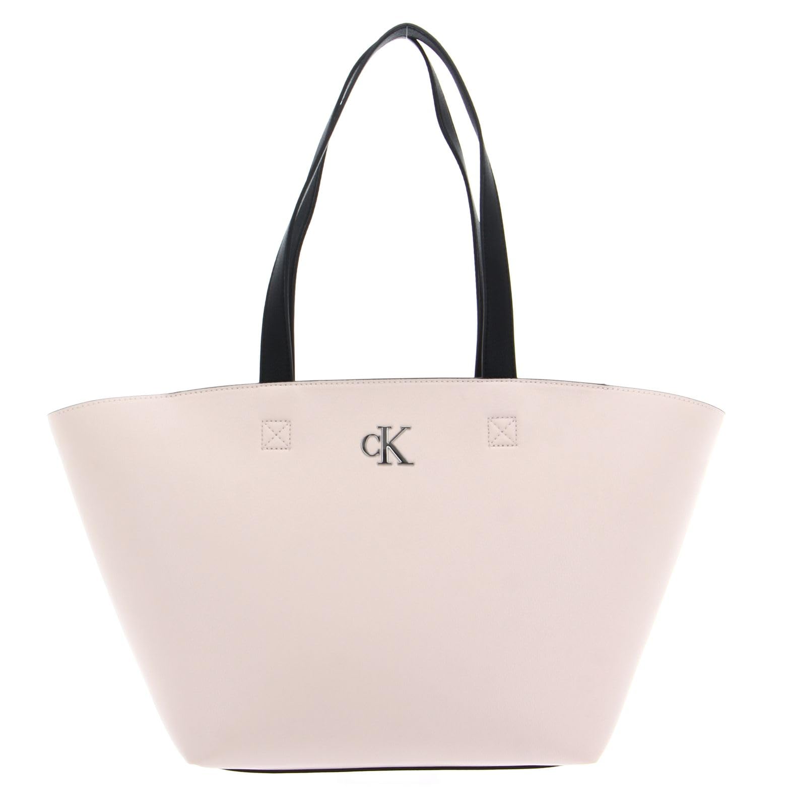 Calvin Klein bolso shopper bolso de hombro CKJ Minimal Monogram Shopper28 Ballet beige