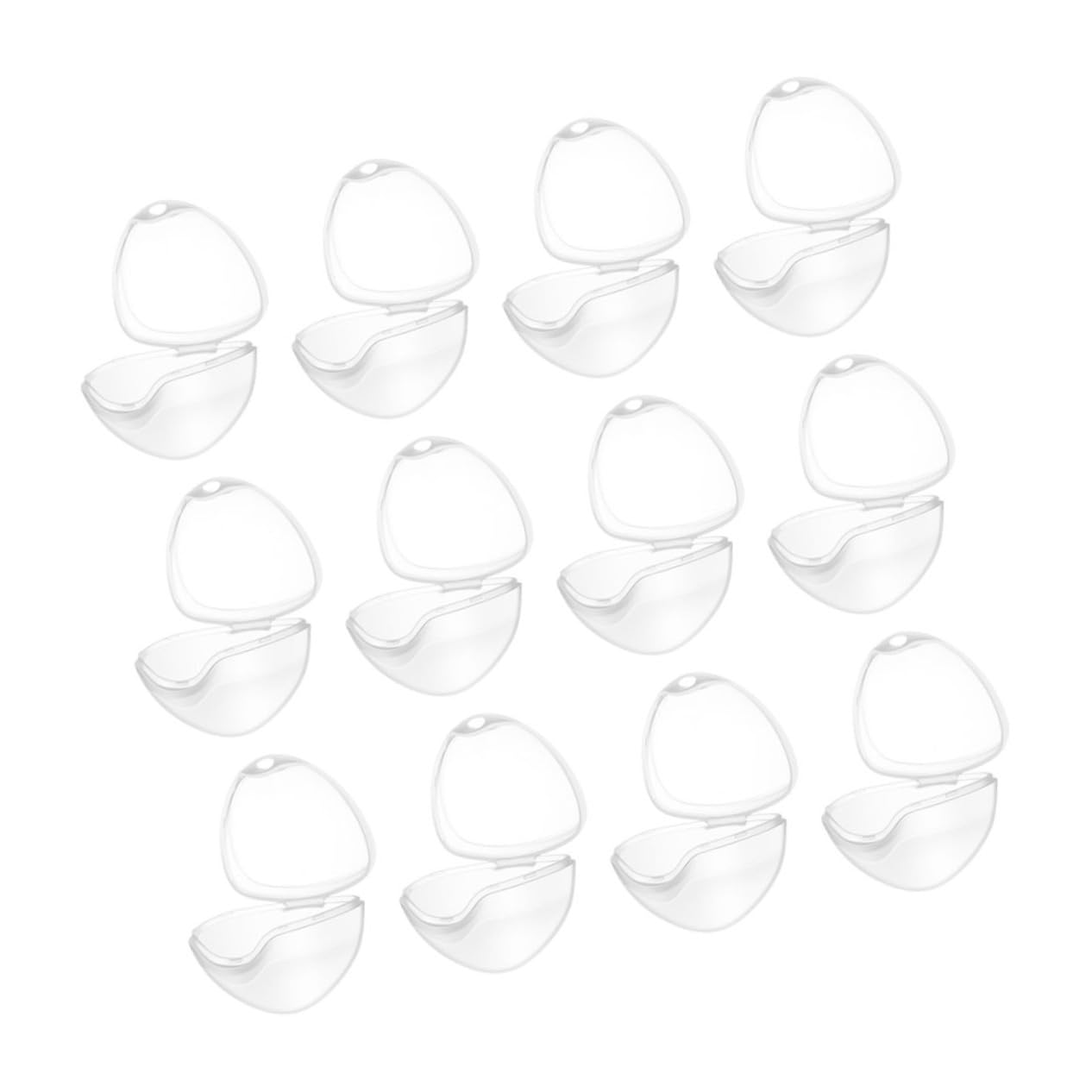 ibasenice Pacifier Box Organizer Portable Travel Case for Baby Teething Toy Storage for Newborns