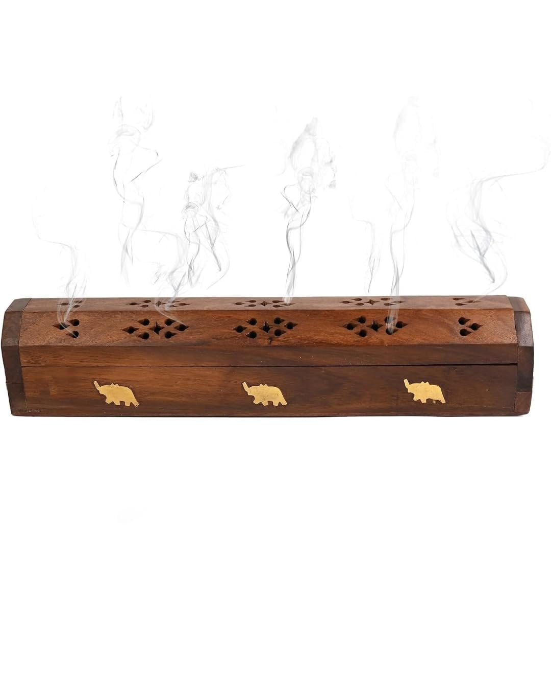 Heena Engineers Wooden Incense Holder Incense Burner Holder Incense Stick & Cone Burner Holder Wooden Agarbatti Stand with Ash Catcher & Dhoop Batti Stand (B0DG2QDRRK) Amazon Price History, Amazon Price Tracker
