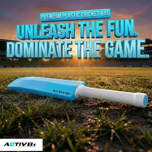 Image of Plastic Bat, Hard Plastic Cricket Bat, Tennis Cricket Bat, Turf Tennis Bat Lightweight