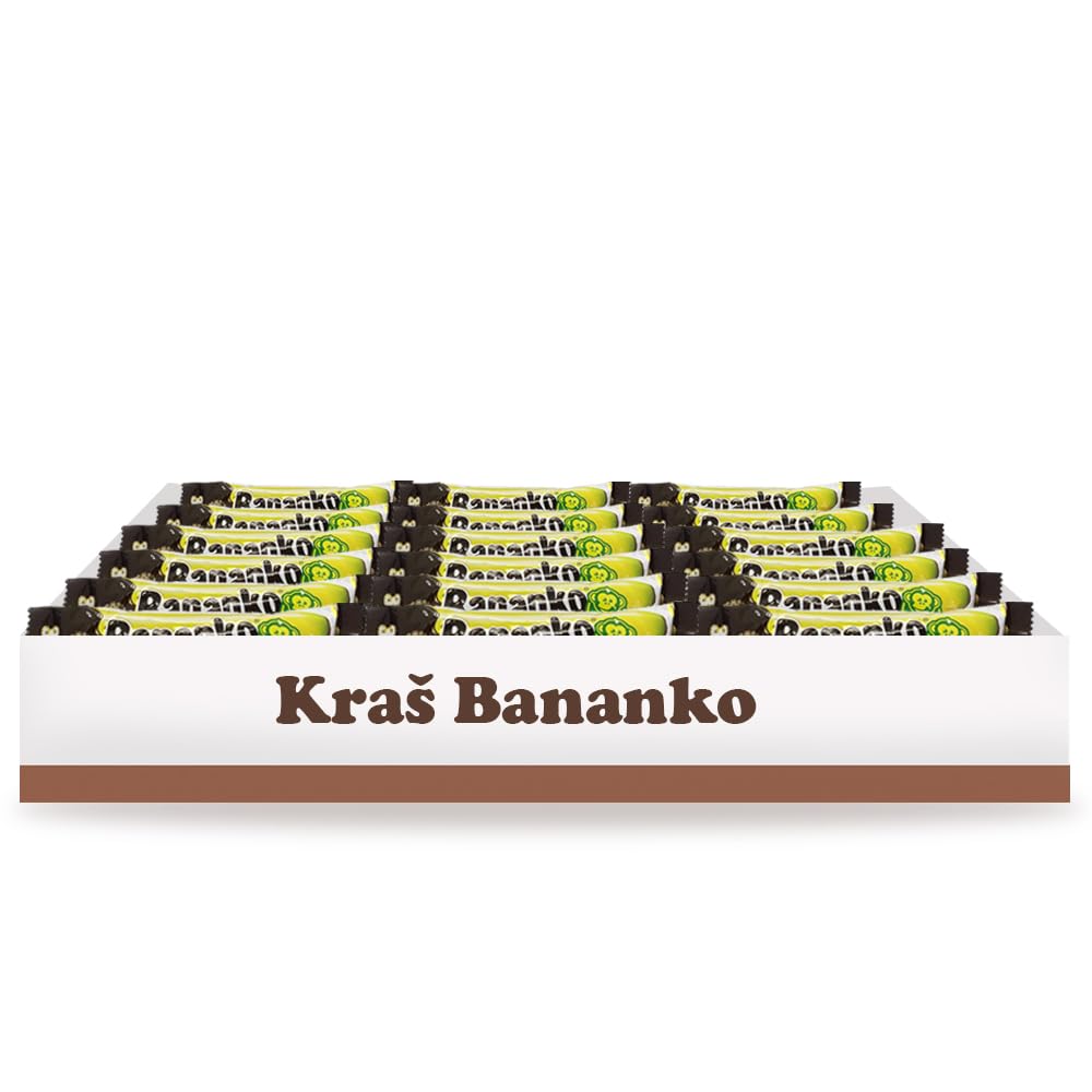 Amazon.com : SORINA Bananko Čokoladni Banana Cream 30g - 18 Pieces
