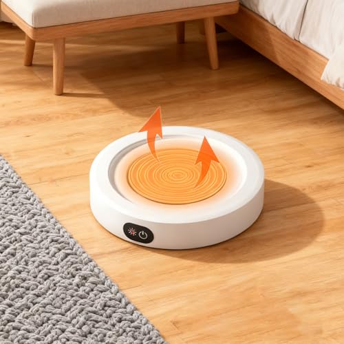 Generisch 2026 Gamelle chauffante pour garder l'eau chaude pour les gamelles d'extérieur à fourrure robustes, parfaites par temps froid, antidérapantes et anti-fuites, chauffage automatique (13 cm) – vue 6
