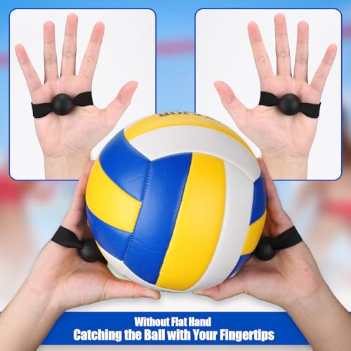 Image of TOBWOLF Volleyball Spike Trainer, 2-in-1 Solo Practice Volleyball Serve Kit | Adjustable Waist Belt & Hand Strap, Secure Ball Pouch for Serving, Setting & Spiking Drills, Improves Form & Rhythm