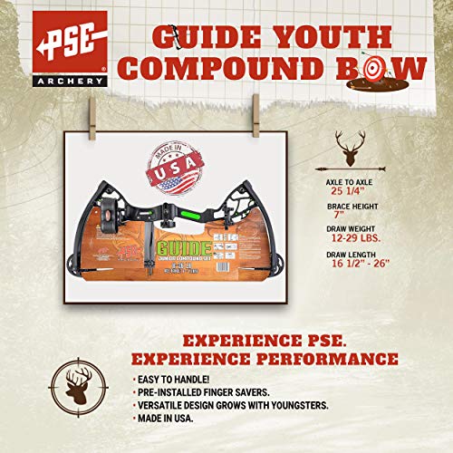 Pse Archery 42105RRD Guide Youth Compound Bow Set thumb #2