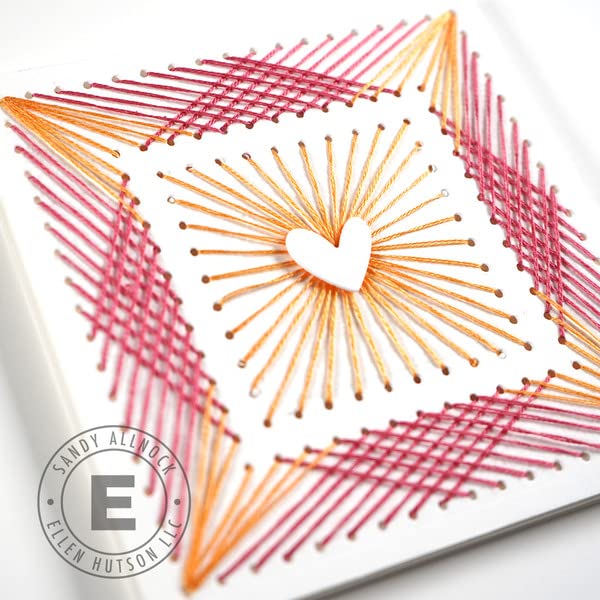 Squares Die Cut for Stitching, Essentials by Ellen, Layering Stackable Nesting Panels Matting Embroidery Needlework Sewing. DIY die cuts for Card Making and Scrapbooking by Ellen Hutson - Image 3