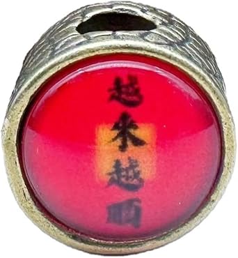 Retro Brass PingAn EDC Bead DIY Paracord Bead Bracelet Accessories CHARM