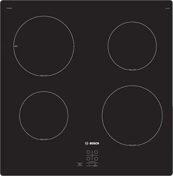 Bosch Home & Kitchen Appliances Bosch Serie 2 PUG61RAA5B Induction hob, 60 cm, Black - 1