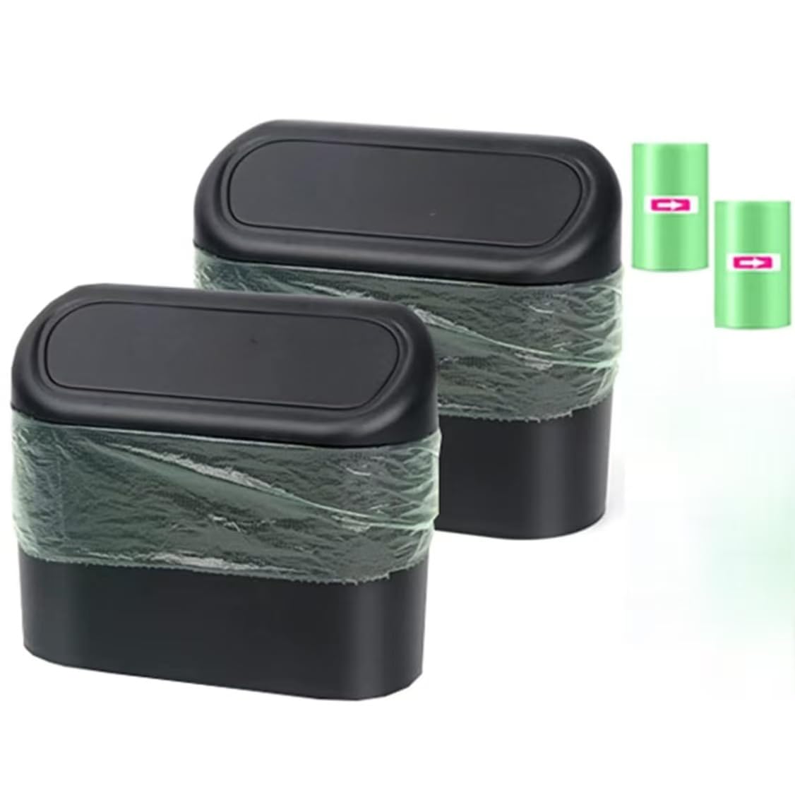 Secure Clip Car Bin 2Pack +30Bags for Odyssey RC1 RC2 RC4 2013-2022