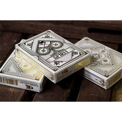 Spirit White Playing Cards by Gamblers Warehouse