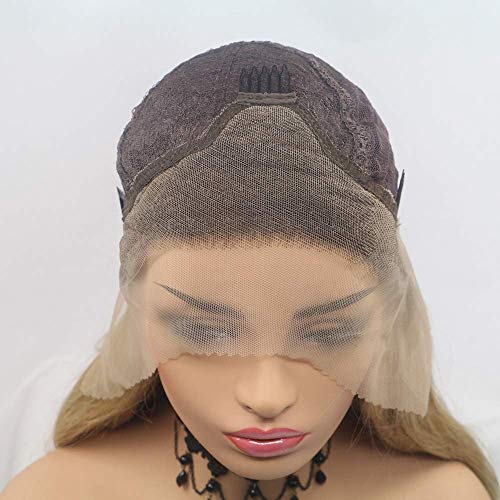 Perruque lace front grande vague grise ondulée cheveux longs - 6