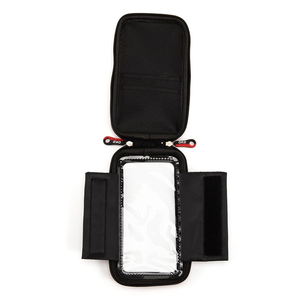 Moto Support de téléphone Portable Support GPS pour Smartphone 4 '' - 7 '' s'adapte à Toutes Les Motos avec des Trous de 12mm-24mm pour R1 R6 F5 CBR650F VFR1200 Vfr800 GSX-R750 (D)