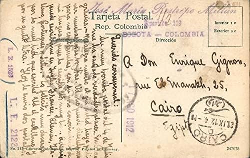 Miniatura 2 de Pabellon de Bellas Artes, Exposicion 1910 Bogota, Colombia Original Antique Postcard