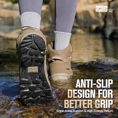 R CORD Hiking Boots Women Waterproof Non-Slip Womens Hiking Shoes Comfortable Outdoor Womens Hiking Boots Walking Boots Hiking Shoes Women2