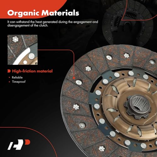 A-Premium Transmission Clutch Kit Compatible with Volkswagen Jetta 2009-2015, Passat 2012-2015, Golf 2010-2015, Golf SportWagen 2015, Beetle 2013-2015 & TT Quattro 2008-2009, 2.0L 3.2L by A-premium - Image 6