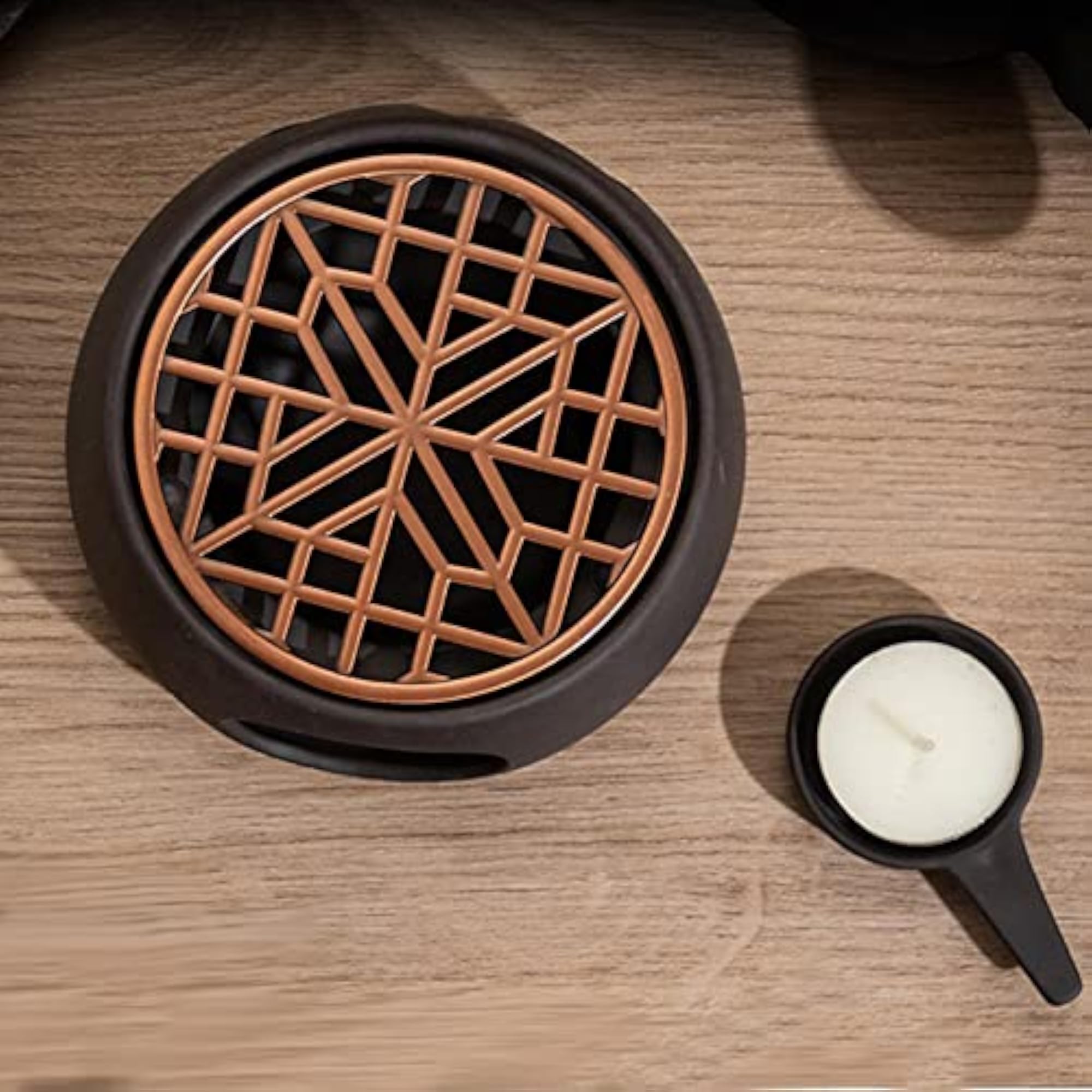 Zen Ceramic Teapot Warmer with Tealight Tray