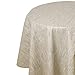 Produktbild Wachstuch Wachstischdecke Tischdecke Robuste Leinen Prägung RUND OVAL Größe & Farbe wählbar Beige Sand 160 cm Rund abwaschbar leichte Prägung