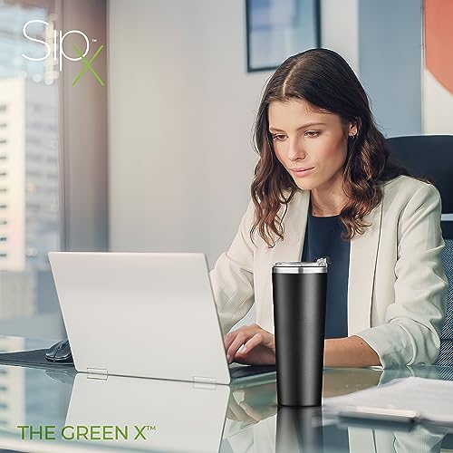 Image of SIPX Triple-Insulated Tumblers - 22oz. Premium Modern Tumbler With Lid, insulated Cup Keeps Hot For 6 Hours, Stainless Steel Tumbler Made Of Sustainable Material, Coffee Travel Mug For Home & Office