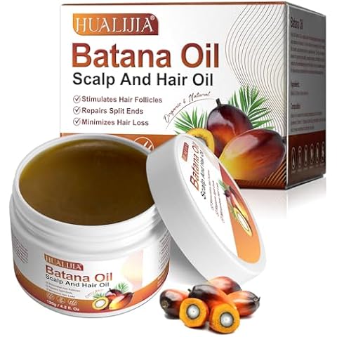 NIFEISHI Raw Batana Oil for Hair Growth, Dr Sebi Pure & Natural Batana Oil Organic from Honduras for Thicker & Stronger Hair, Prevent Hair Loss, 120g/4.2 fl.oz Cover