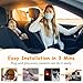 2-Kids Baby Car Camera for Seat: 6.9 Inch Ultrawide Display with Two Cameras Rear Facing - USB Powered Backseat Camera HD 1080P Easy to Install