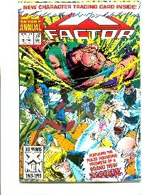 Comic X-Factor Annual 93' #8 Marvel Book
