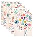 Mead Pocket Folders, 2-Pocket, 12" x 9-3/8", Botanical Boutique, Assorted Designs, 6 Pack (73833)