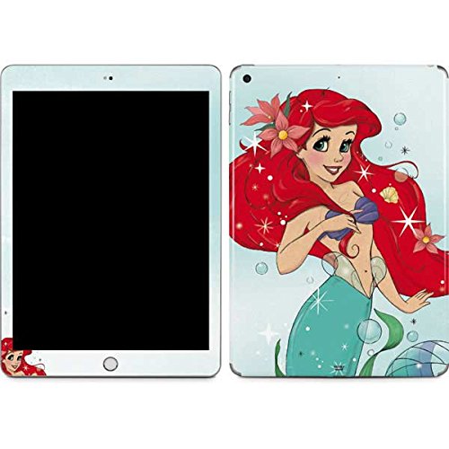 Skinit Decal Tablet Skin Compatible with iPad 9.7in (2017) - Officially Licensed Disney The Little Mermaid Ariel Sparkles Art Design