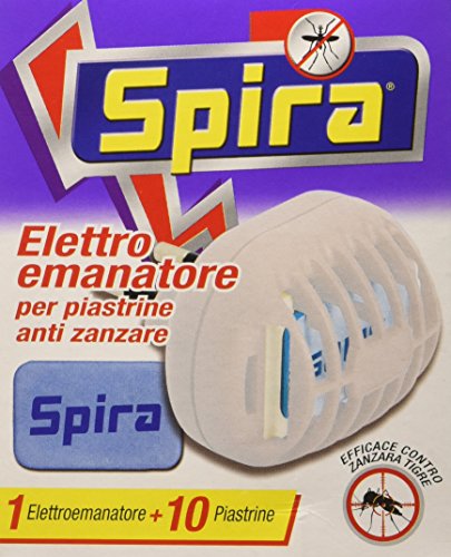 SPIRA SCACCIAINSETTI ELETTROEMANATORE 10 PIASTR. S