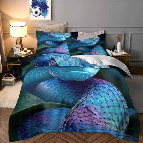 Housse de couette hypoallergique avec fermeture éclair lit double