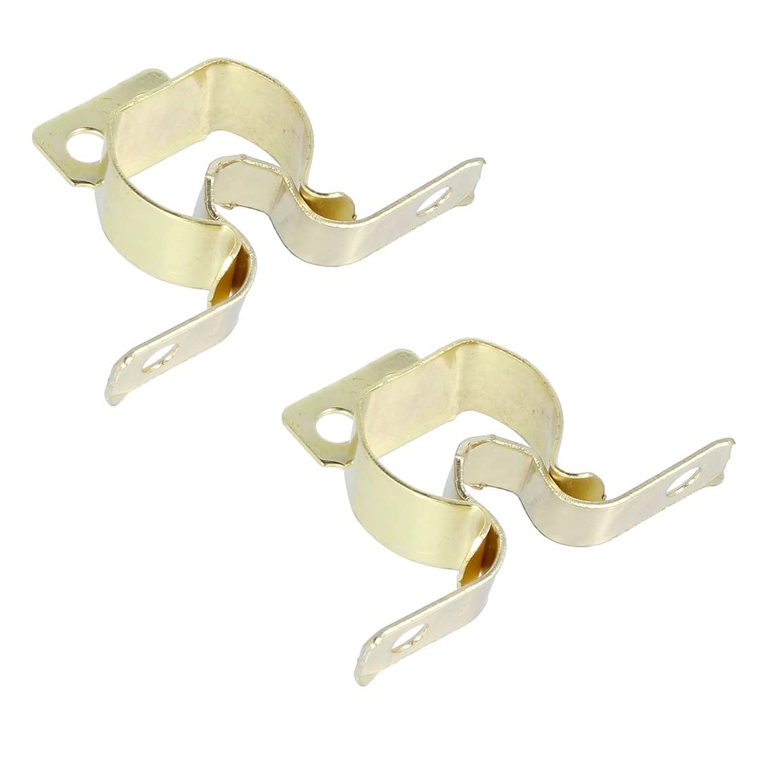 Merriway Yellow Bh04753 (2 Pcs) Eb Brass Plated / Black Gripper Friction Cupboard Cabinet Door Catch - Pack Of 2 Pieces
