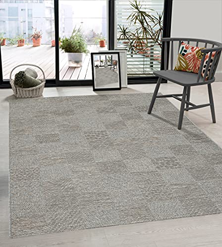 the carpet Calgary - robuster Teppich, Flachgewebe, modernes Design, ideal für Küche und...