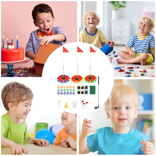 Pratique du golf enfant pour corriger la posture de swing au jardin - 5