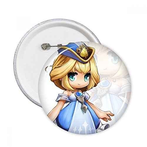 Vêtements tristes ? Adoptez le Jeu mignon Fantaisie Donjons Badge Pins rond XXL