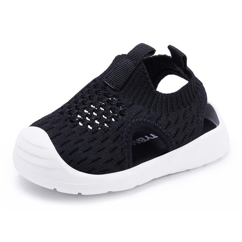 Image of BMCiTYBM Baby Boy Girl Closed Toe Summer Toddler Sandals Lightweight Shoes Infant Non-Slip First Walking Sneakers 6 9 12 18 24 Months 2-3 Years