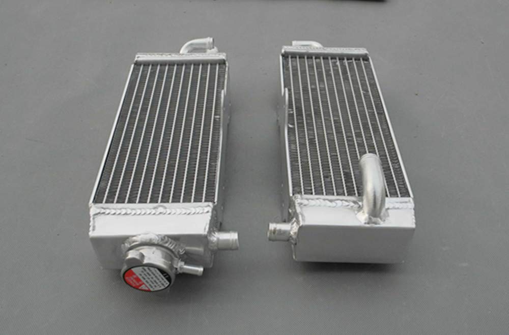 GPI Racing Radiador de aleación de aluminio compatible con YZ 125 YZ125 1996-2001 1997 1998 1999 2000
