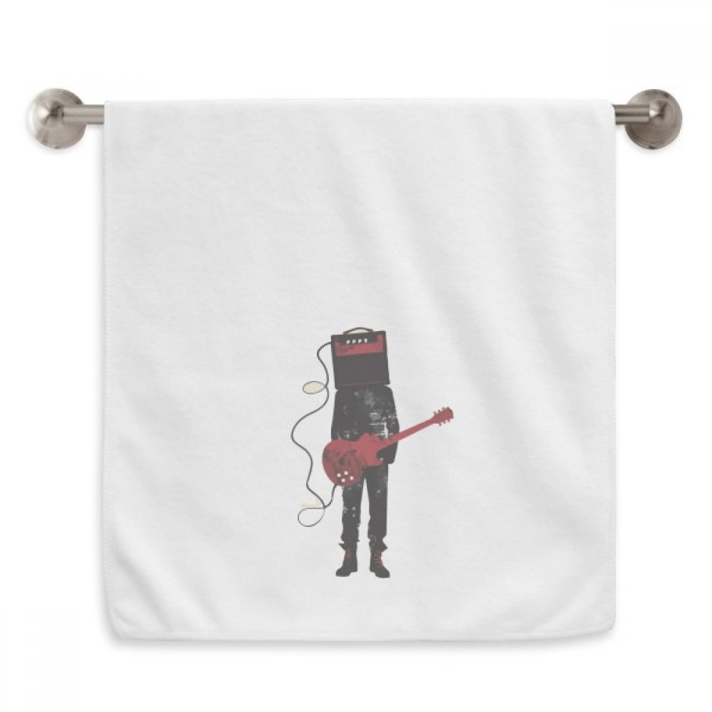 Serviettes débarbouillettes guitare pour le sport et la salle de bain