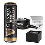 Guinness Draught Nitrosurge Device & Beer Cans Bundle | 4.1% vol │ 8x558ml | Ideal for Gatherings | Official Beer of the Premier League
