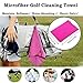Golf Accessories Kit 20 PCS Pink Golf Gift Set - Golf Towel, Ball Marker, Pins, Golf Club Cleaner, Pink Golf Balls w/Holder, Ball Alignment Kit, Divot Repair, Plastic Tees, All Pink Kit